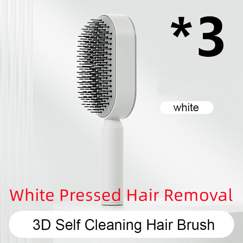 Self-Clean Hairbrush