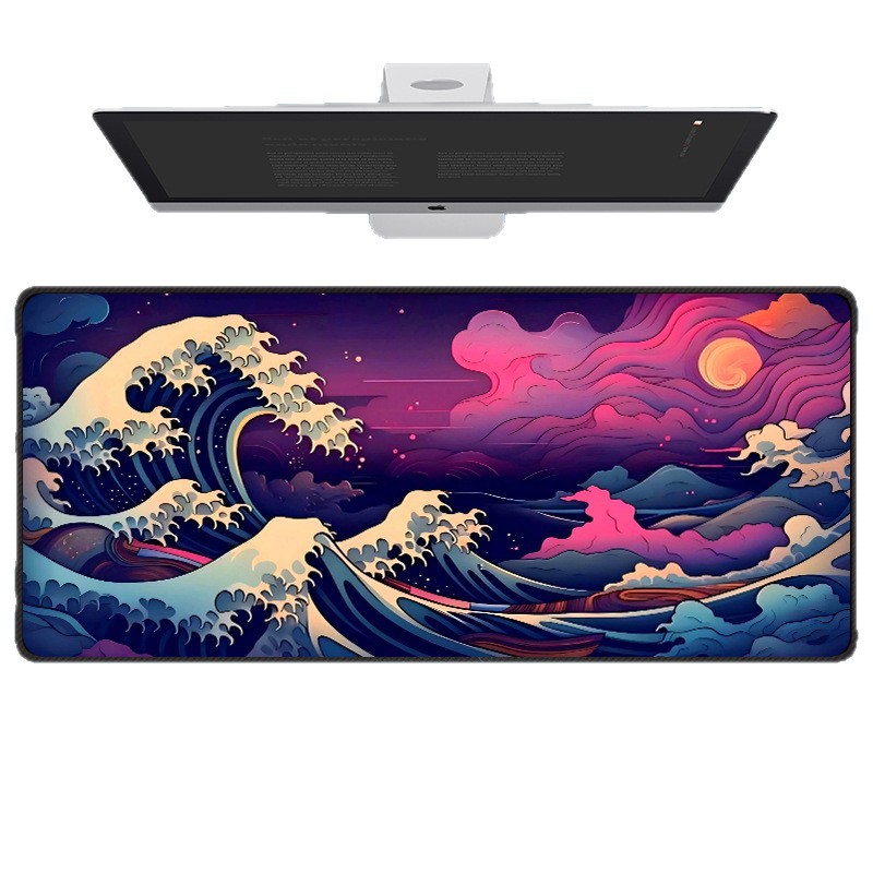 Anime Wave Gaming Mouse Pad