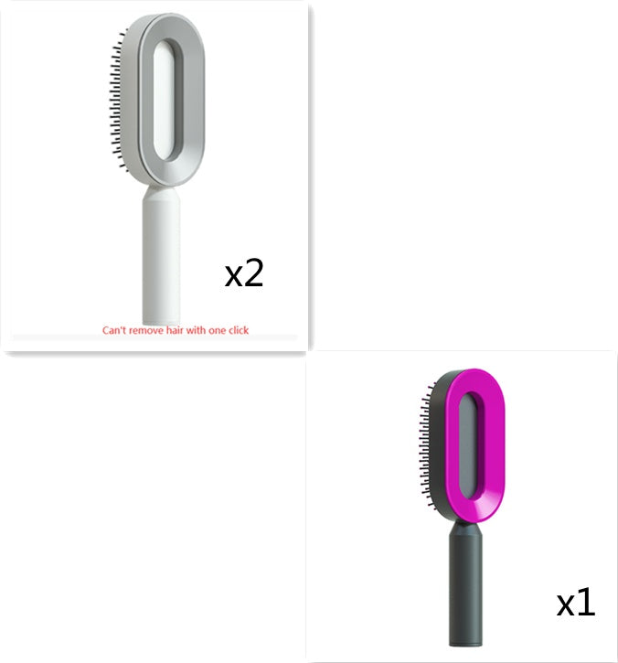 Self-Clean Hairbrush