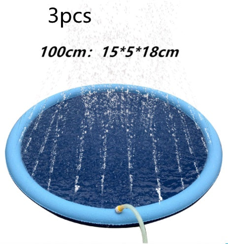 Kids & Pet Splash Pad Fountain Mat