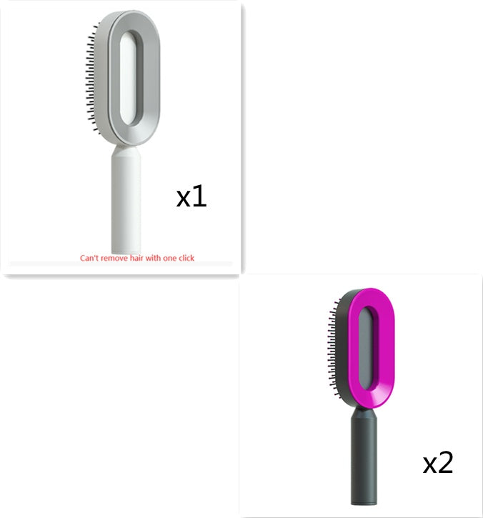 Self-Clean Hairbrush
