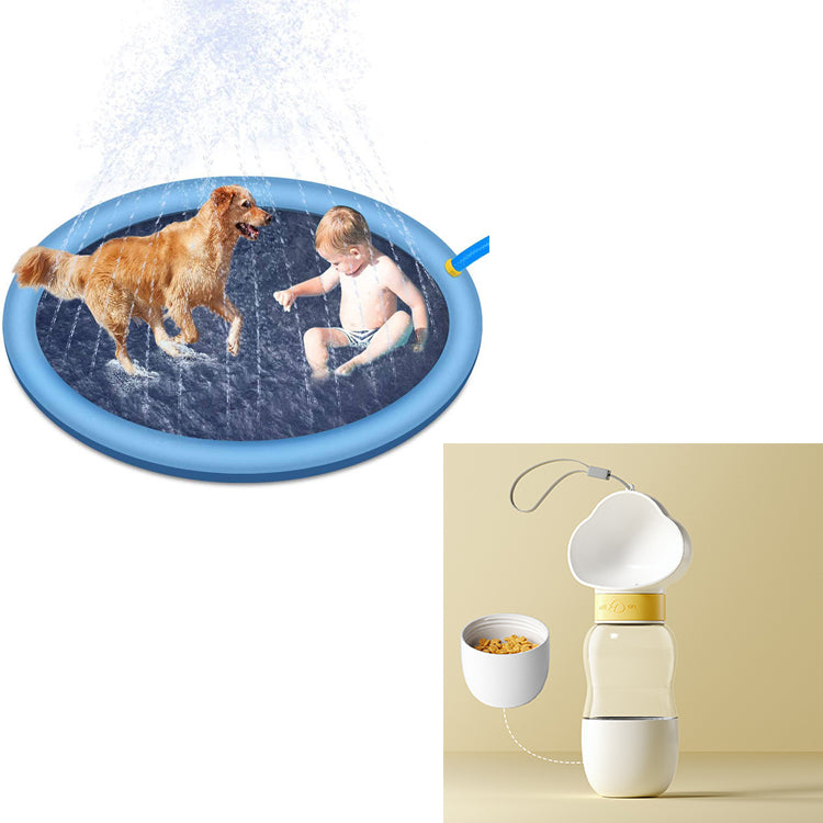 Kids & Pet Splash Pad Fountain Mat