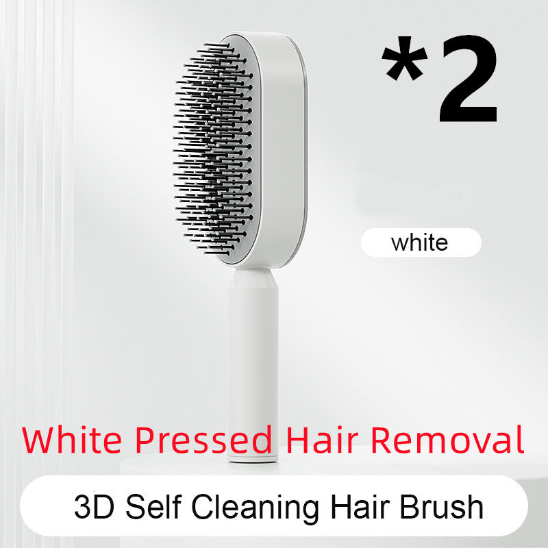 Self-Clean Hairbrush
