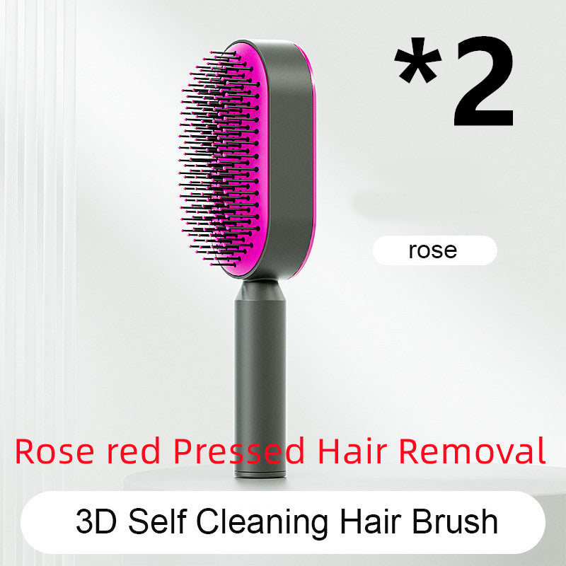 Self-Clean Hairbrush