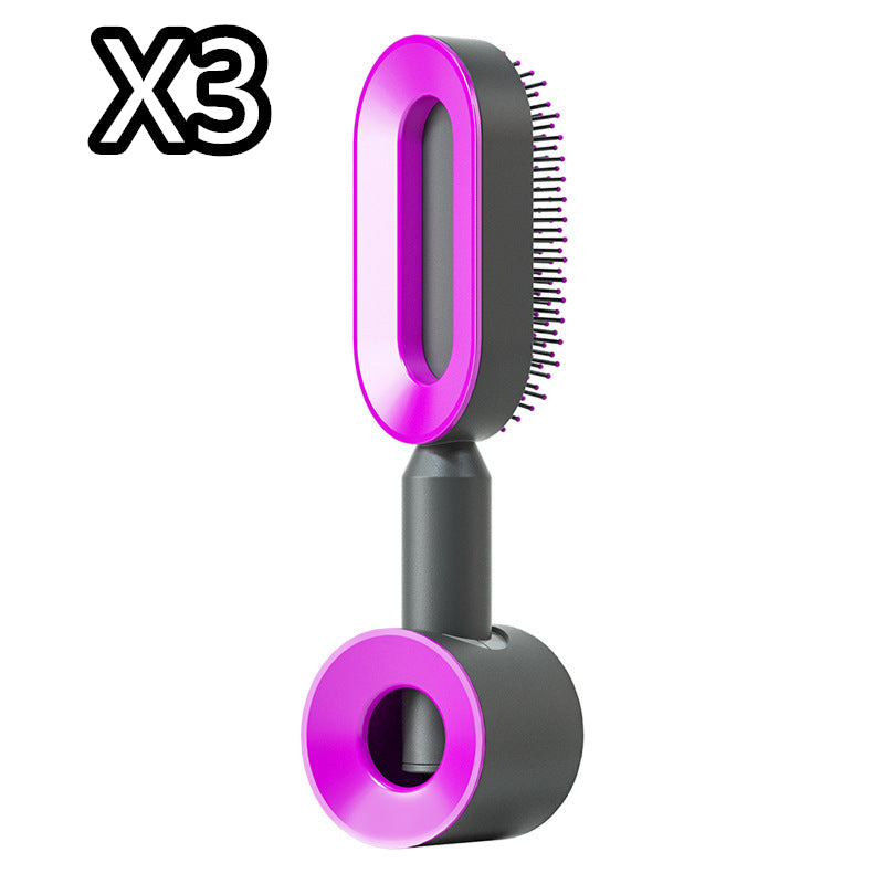 Self-Clean Hairbrush