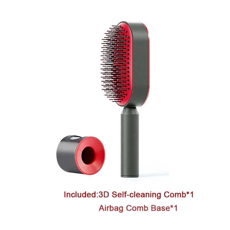 Self-Clean Hairbrush