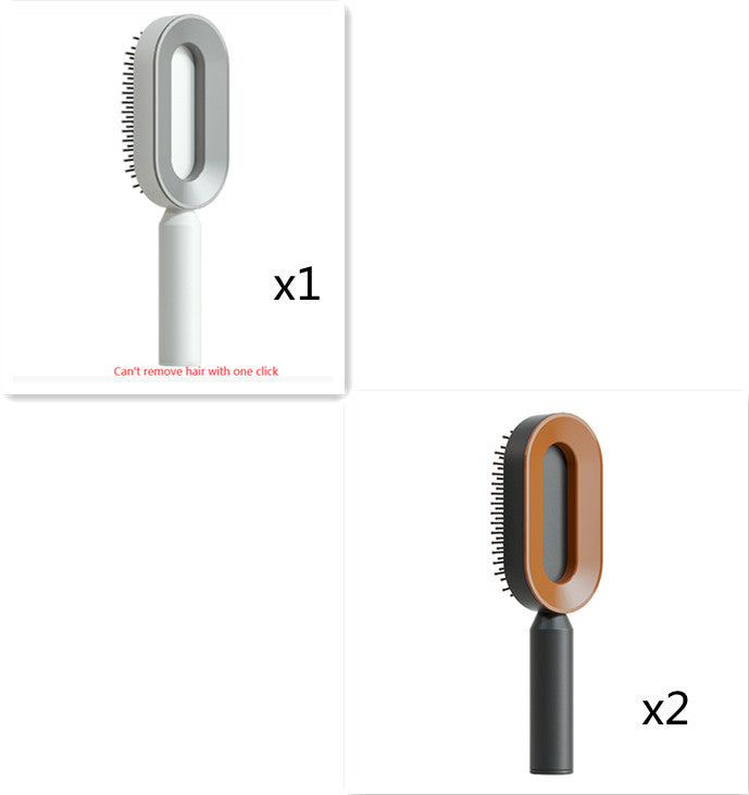 Self-Clean Hairbrush