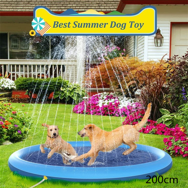 Kids & Pet Splash Pad Fountain Mat