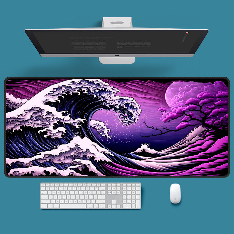 Anime Wave Gaming Mouse Pad