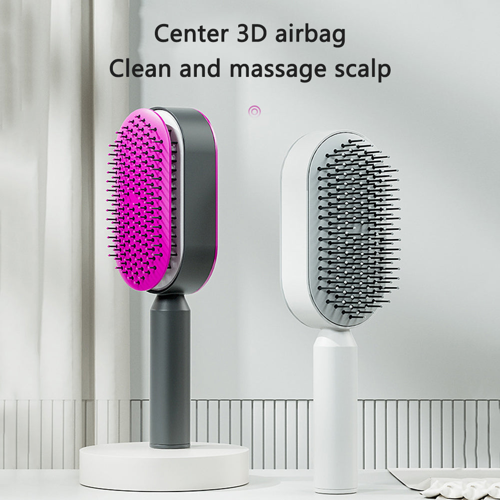 Self-Clean Hairbrush