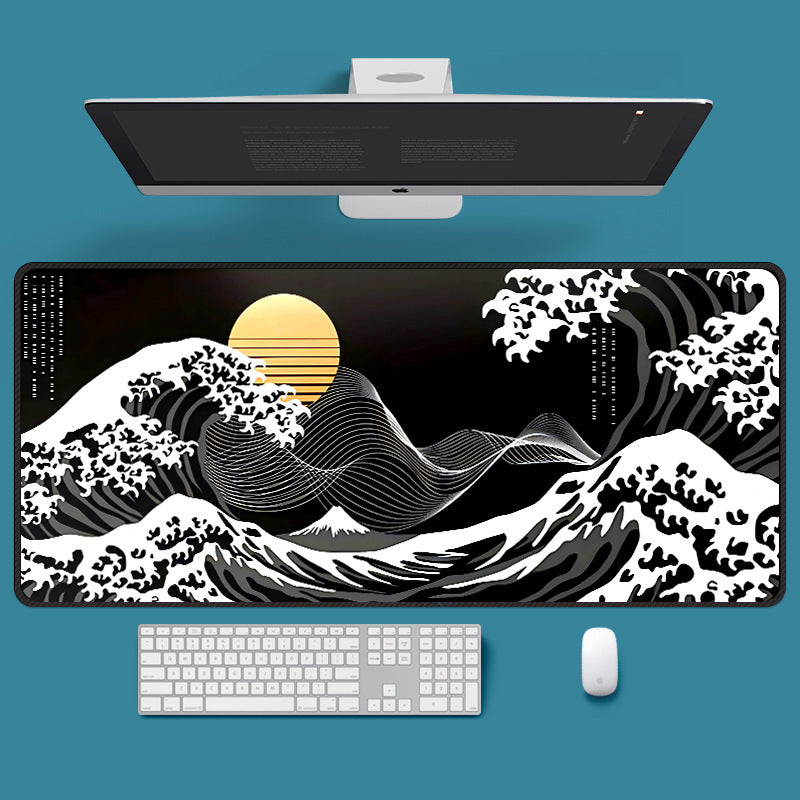 Anime Wave Gaming Mouse Pad