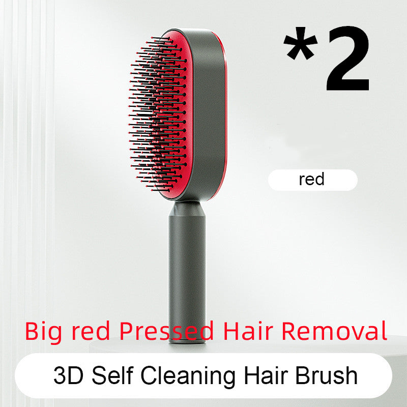 Self-Clean Hairbrush