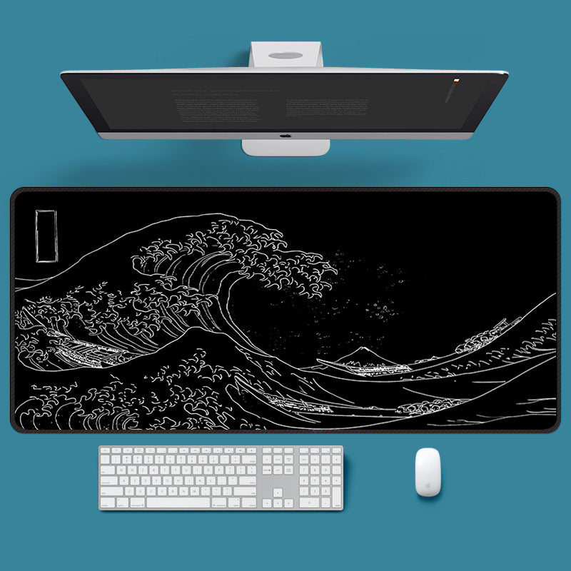 Anime Wave Gaming Mouse Pad
