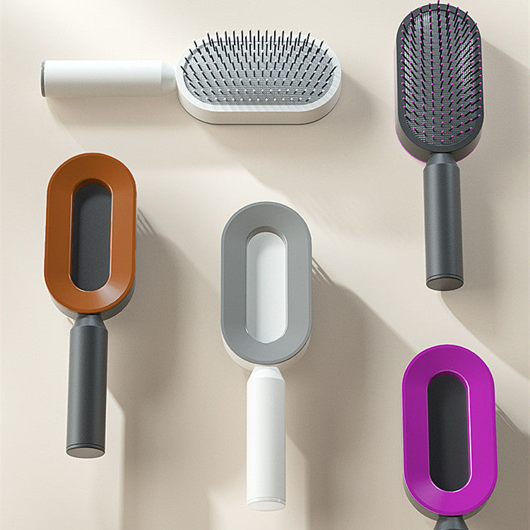 Self-Clean Hairbrush