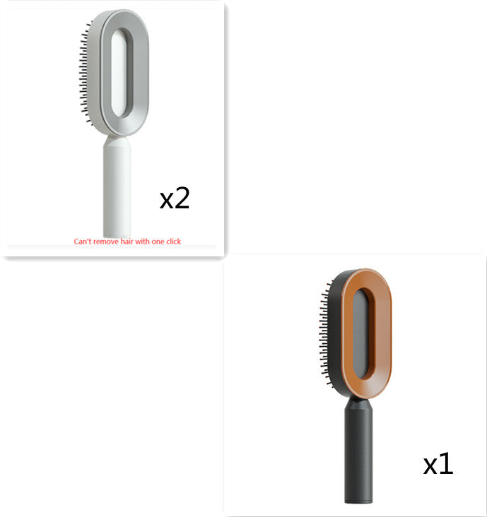 Self-Clean Hairbrush