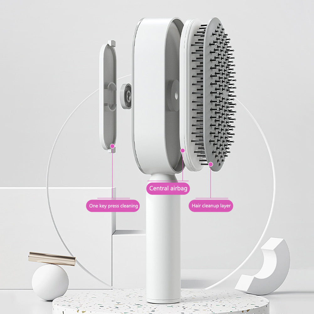 Self-Clean Hairbrush