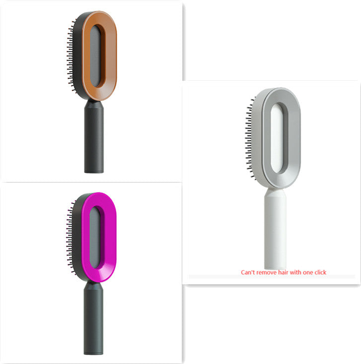 Self-Clean Hairbrush