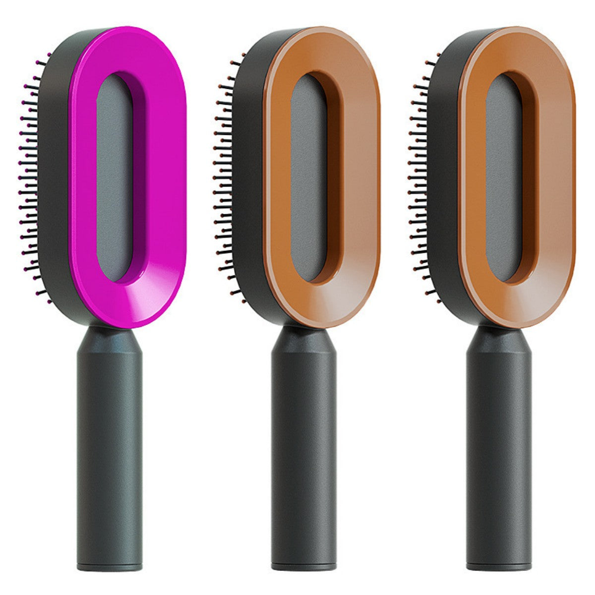 Self-Clean Hairbrush