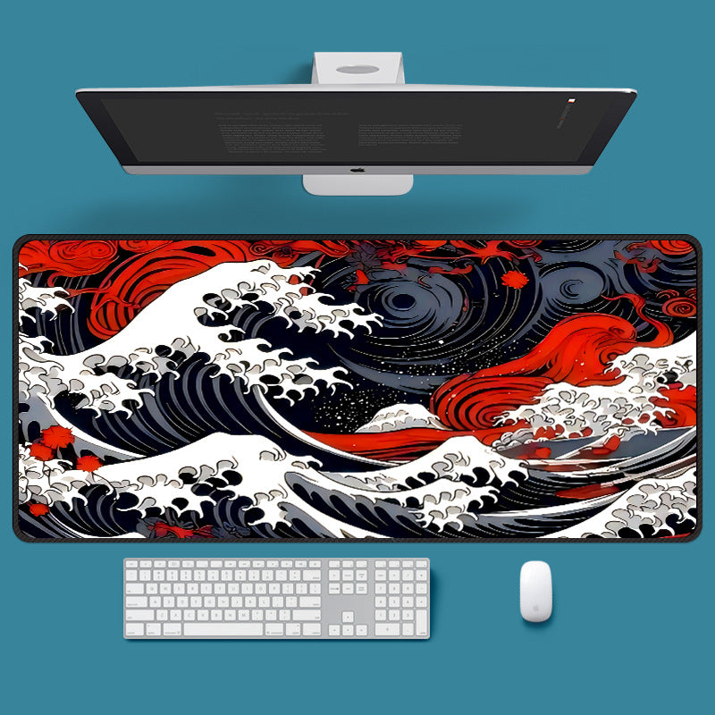 Anime Wave Gaming Mouse Pad