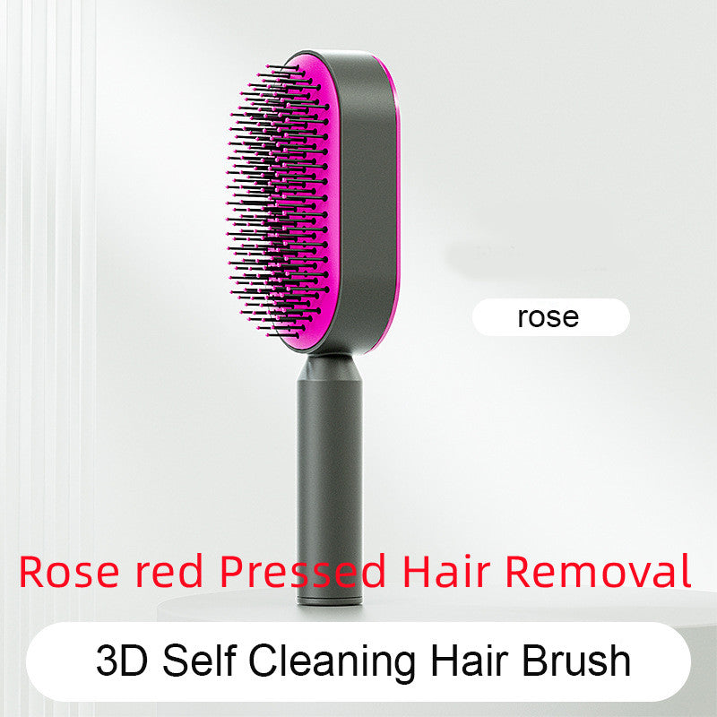 Self-Clean Hairbrush
